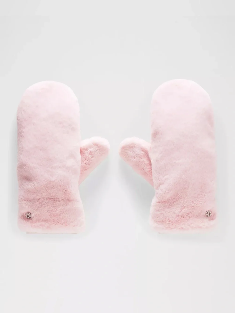NWT Lululemon Plush Fleece Mittens Strawberry Milkshake